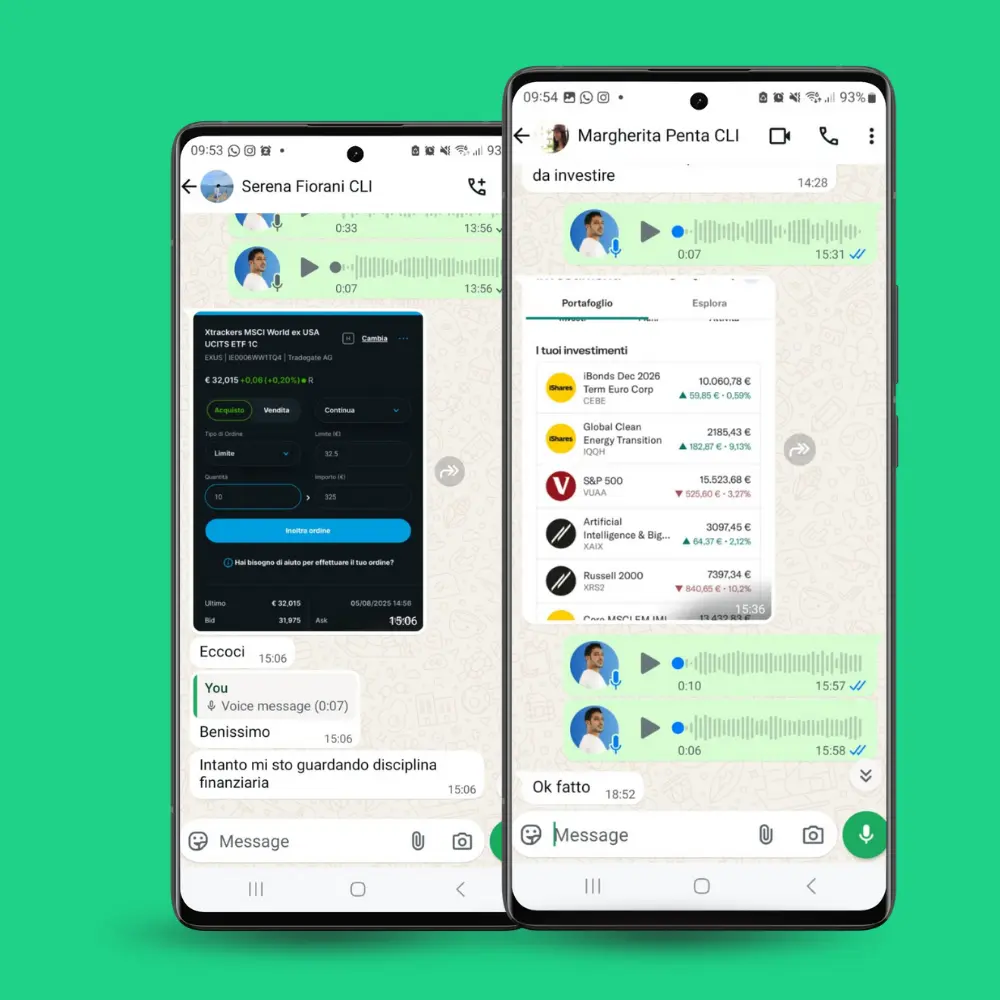 Supporto diretto su WhatsApp